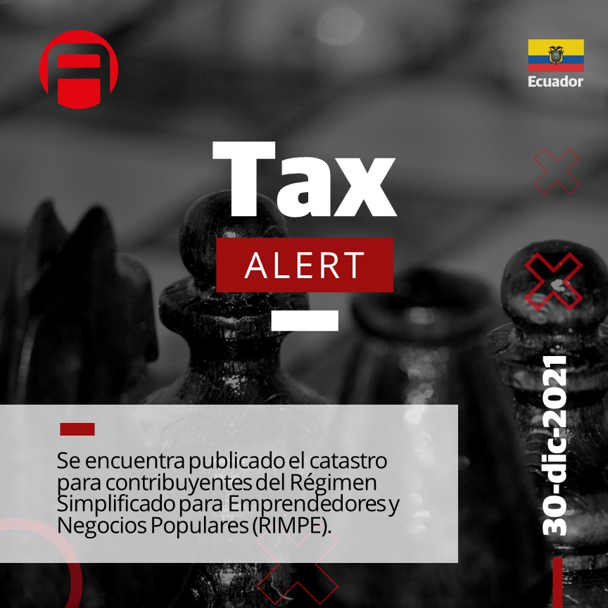 SE ENCUENTRA PUBLICADO EL CATASTRO PARA CONTRIBUYENTES DEL RÉGIMEN ...